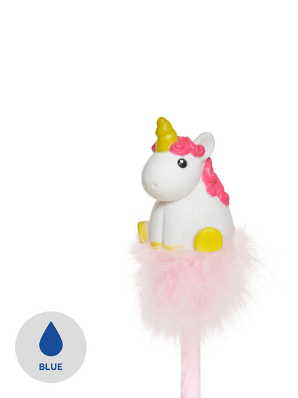 Legami Unicorn Light Up Pen, Pink - view 2, Pink