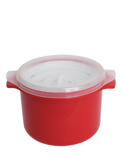 Prestige Good2Heat Microwave Rice Cooker, 1L, Red