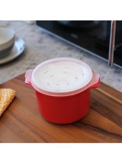 Prestige Good2Heat Microwave Rice Cooker, 1L - view 2, Red