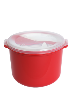 Prestige Good2Heat Microwave Rice Cooker, 2.8L, Red