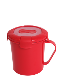 Prestige Good2Heat Microwave Soup Mug, 683ml, Red