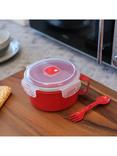 Prestige Good2Heat Microwave Lunch Bowl & Spork, 900ml