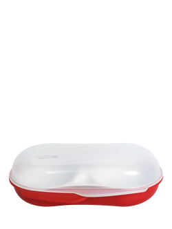 Prestige Good2Heat Microwave Poached Egg/Omelette, Red