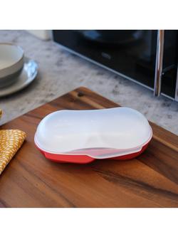 Prestige Good2Heat Microwave Poached Egg/Omelette - view 2, Red