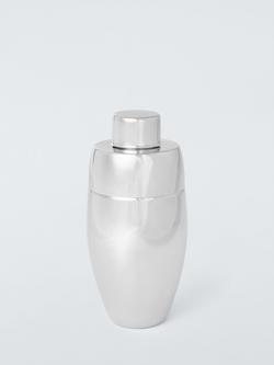 John Lewis Apple Stainless Steel Cocktail Shaker, 600ml, Stainless Steel