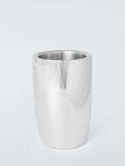 John Lewis Apple Stainless Steel Wine Cooler, Stainless Steel