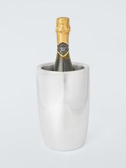 John Lewis Apple Stainless Steel Wine Cooler - view 2, Stainless Steel