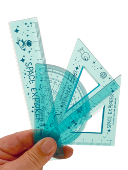 Legami Space Geometry Set, Navy Blue - view 2, Navy Blue