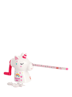 Legami Dream Big Unicorn Sharpener, Pink - view 2, Pink