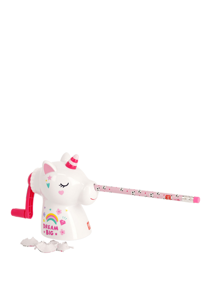 Legami Dream Big Unicorn Sharpener, Pink - view 2, Pink