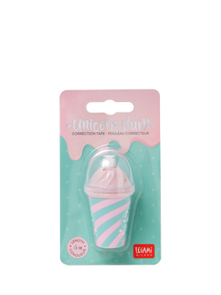 Legami Unicorn Correction Tape, Pink - view 2, Pink