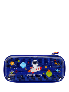 Legami Wonderwow Space Pencil Case, Navy Blue
