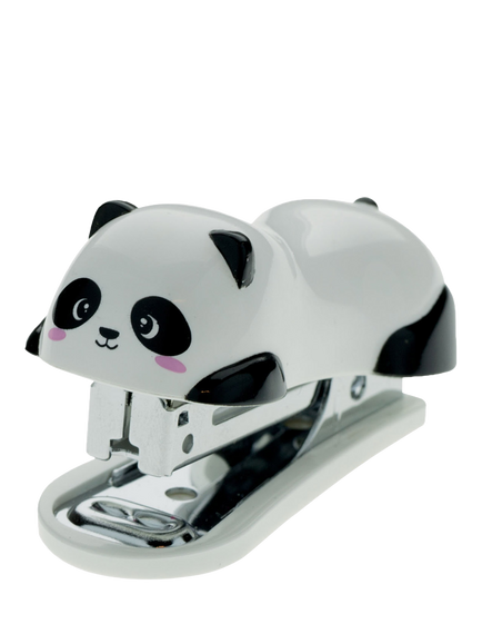 Legami Panda Stapler, Black, Black