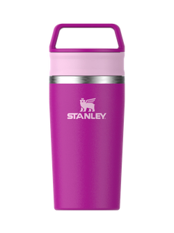 Stanley Cafe To-Go Insulated Leak-Proof Stainless Steel Travel Mug, 355ml, Violet Blossom
