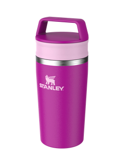 Stanley Cafe To-Go Insulated Leak-Proof Stainless Steel Travel Mug, 355ml - view 2, Violet Blossom