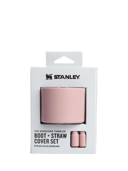 Stanley 890ml Quencher Boot & Straw Cover Set, Pink Dusk