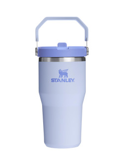 Stanley IceFlow Flip Straw Stainless Steel Leak-Proof Tumbler, 590ml, Dew Drop