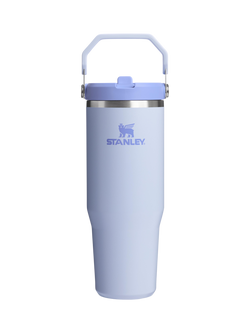 Stanley IceFlow Flip Straw Stainless Steel Leak-Proof Tumbler, 890ml, Dew Drop