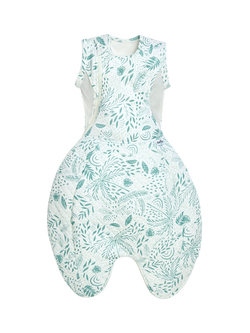 Purflo Swaddle to Sleep Jungle Fever Baby Sleeping Bag, 2.5 Tog, 0-4 Months, Multi, Multi