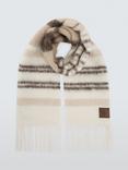 Weekend MaxMara Ugolina Wool Rich Scarf, Beige/Multi