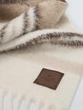 Weekend MaxMara Ugolina Wool Rich Scarf, Beige/Multi