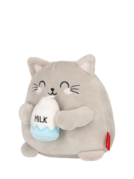 Legami Mini Kitty Super Soft! Cushion, Grey - view 2, Grey