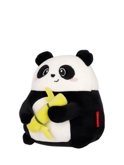 Legami Mini Panda Super Soft! Cushion, Black - view 2, Black