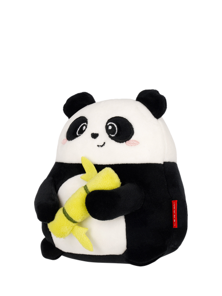 Legami Mini Panda Super Soft! Cushion, Black - view 2, Black