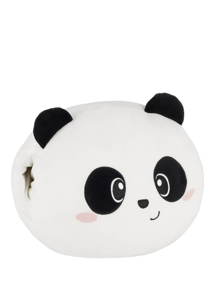Legami Panda Super Soft! Cushion, Black, Black