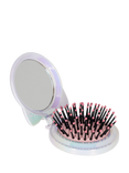 Legami Kitty Hairbrush & Mirror, Grey