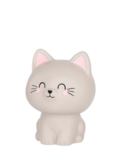 Legami Strawberry Scented Anti-Stress Kitty, Grey, Grey