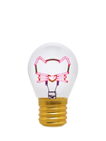 Legami Kitty Lightbulb, Multi Grey