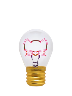 Legami Kitty Lightbulb, Multi Grey