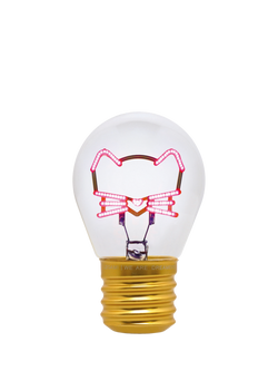 Legami Kitty Lightbulb, Multi Grey, Multi Grey