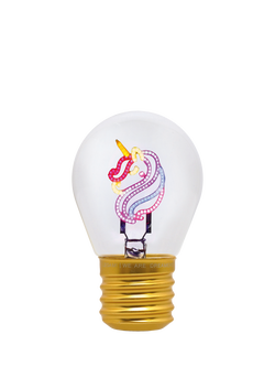 Legami Unicorn Lightbulb, Multi Pink, Multi Pink