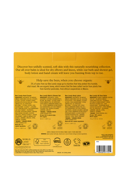 Neal's Yard Remedies Bee Lovely Nourishing Collection Bodycare Gift Set - view 2, 