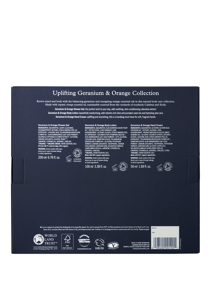 Neal's Yard Remedies Uplifting Geranium & Orange Collection Bodycare Gift Set - view 2, 