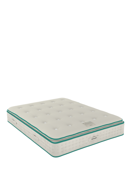 Dunlopillo Balance 5500 Pillow Top Cooling Mattress, Medium Tension, Double, White