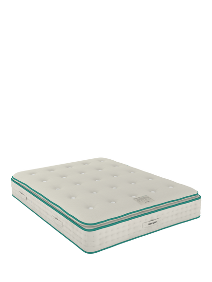 Dunlopillo Balance 5500 Pillow Top Cooling Mattress, Medium Tension, King Size, White