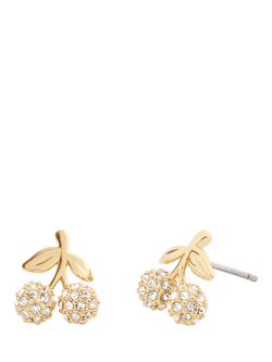 Coach Cherry Stud Earrings, Crystal, Crystal