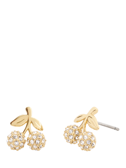 Coach Cherry Stud Earrings, Crystal, Crystal
