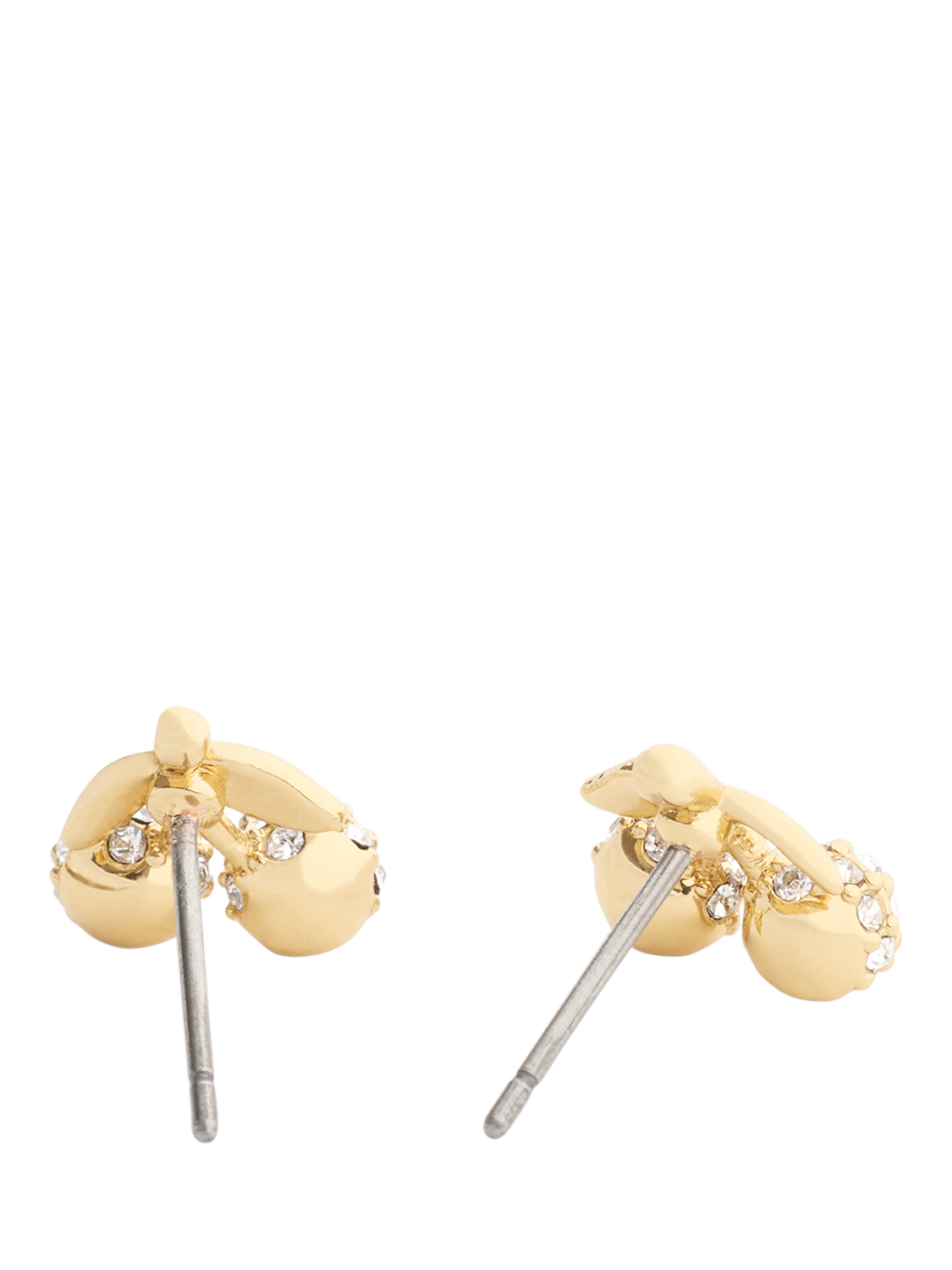 Product image 2 of 2, which shows Coach Cherry Stud Earrings, Crystal