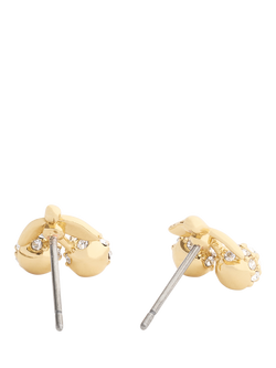 Coach Cherry Stud Earrings, Crystal - view 2, Crystal
