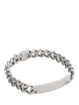 Coach Curb Chain Link Bracelet, Antique Silver