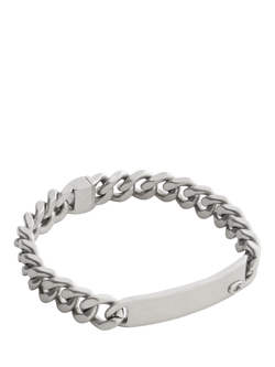 Coach Curb Chain Link Bracelet, Antique Silver, Antique Silver