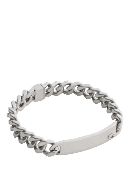 Coach Curb Chain Link Bracelet, Antique Silver, Antique Silver
