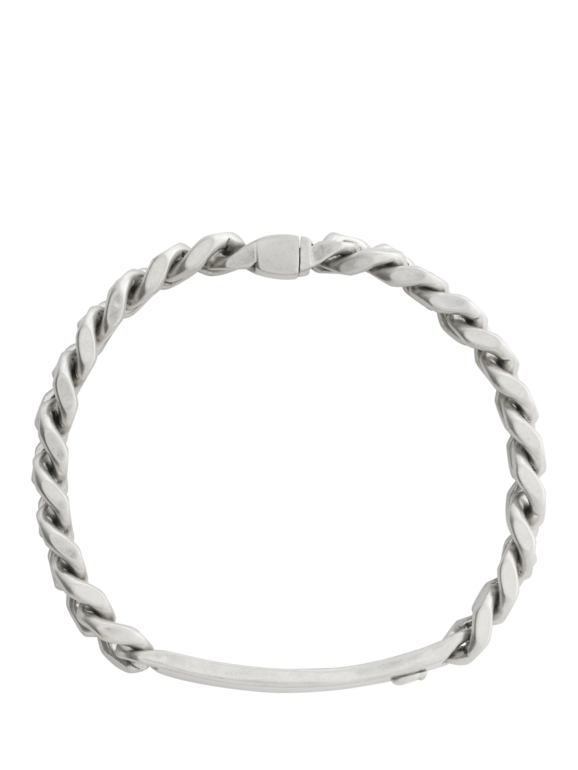 Product image 2 of 4, which shows Coach Curb Chain Link Bracelet, Antique Silver