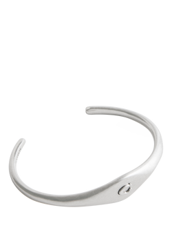 Coach Signet Cuff Bracelet, Antique Silver, Antique Silver