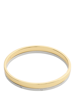 Coach Duo Bangle Bracelet Set, Pack of 2, Twotone - view 2, Twotone