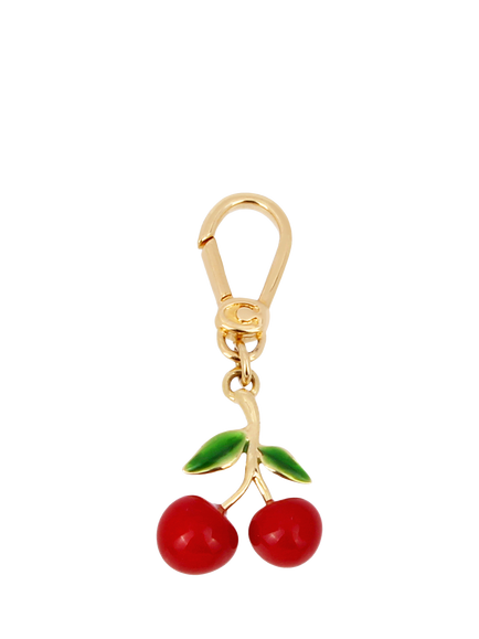Coach Cherry Cluster Charm, Gold, Gold